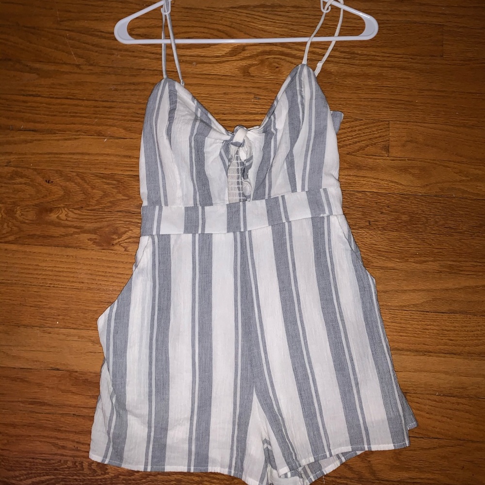 Girls Romper with adjustable straps